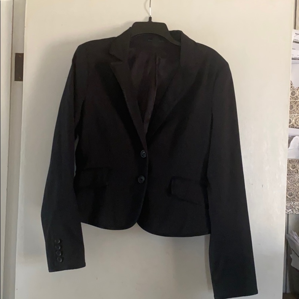 Women’s black blazer